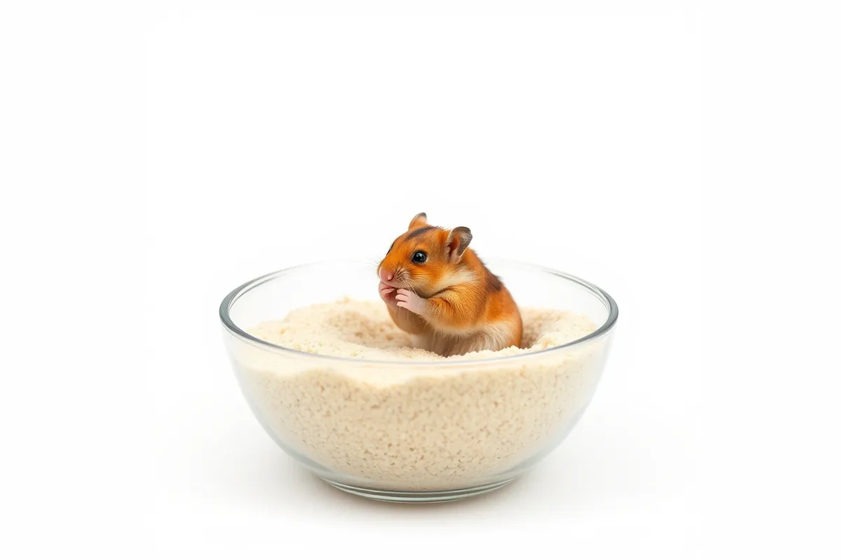 Cara Aman Memandikan Hamster dengan Mandi Pasir
