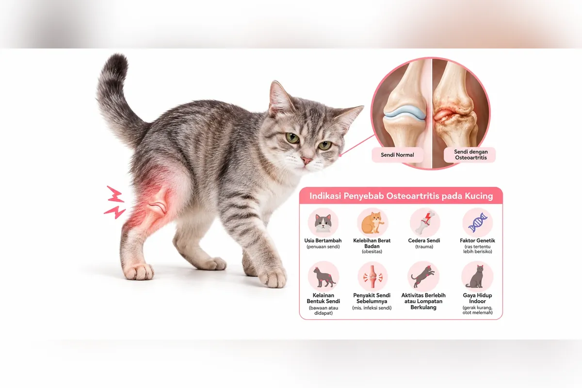 Osteoartritis pada Kucing: Gejala & Cara Deteksi Dini